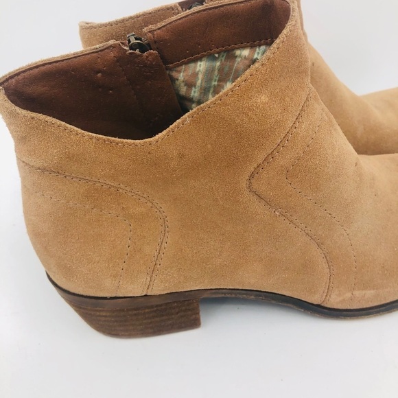 Lucky brand women’s tan suede ankle boots size 10M‎ - Picture 6 of 12